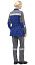 Костюм женский рабочий летний Тимбер серый-василек с брюками